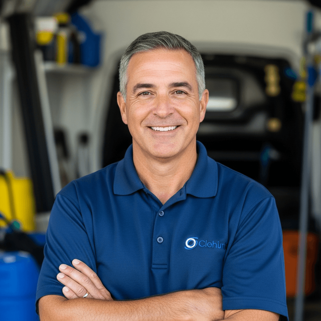 Yuri, master carpet cleaning professional with 27 years of experience